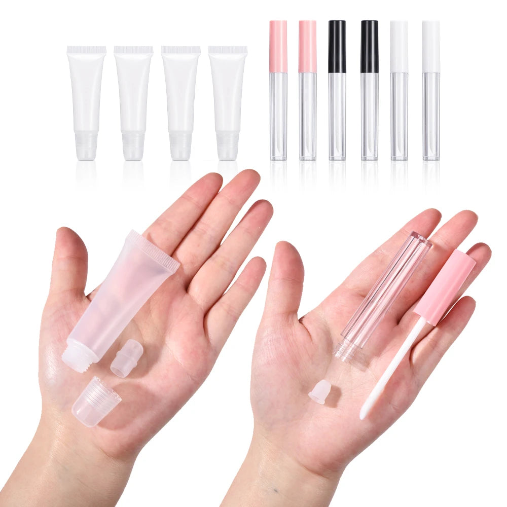 DIY Vegan Lip Gloss Kit Multi-Colored DIY Lip Gloss Kit GlowZone
