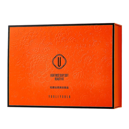 Makeup Kit - YOULIYOULA - 11Pc Set Orange Cosmetic Set GlowZone